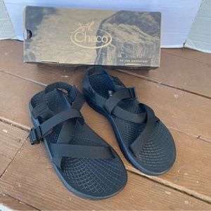 CHACO ZVOLV BLACK SANDLES MENS SIZE 13 New Chacos J105085